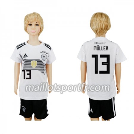 Maillot de Foot Allemagne Muller 13 Enfant Domicile Coupe du monde 2018 Maillot de Foot Allemagne Muller 13 Enfant Domicile Coupe du monde 2018